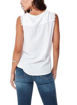 Top Only Kimmi Blanco Pour Femme