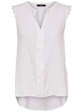 Top Only Kimmi Blanco Pour Femme