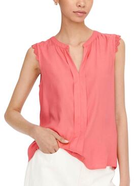 Top Only Kimmi corail pour femme