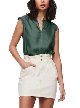 Top Only Kimmi Vert pour Femme