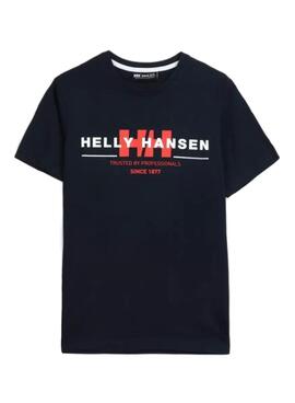 T-shirt Helly Hansen Core Bleu Marine pour Homme