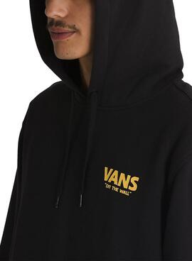Sweat à capuche Vans Stay Cool Noir pour Homme