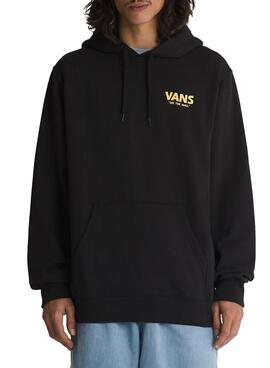Sweat à capuche Vans Stay Cool Noir pour Homme