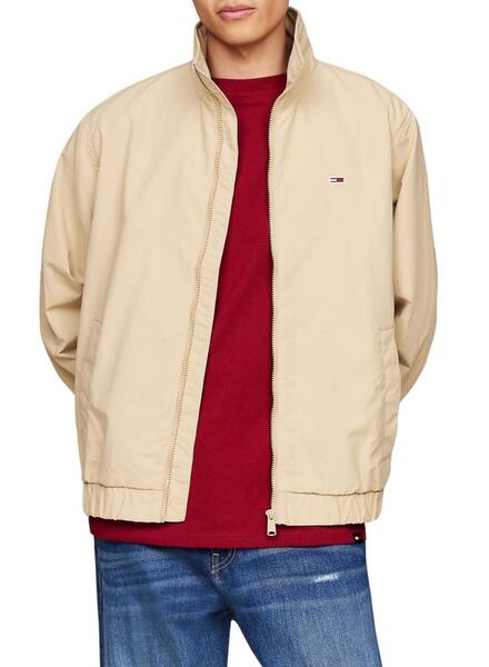 Veste coupe vent Tommy Hilfiger Essential beige pour homme