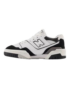 Chaussures New Balance BB550 noir et blanc