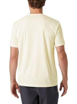 Maillot Helly Hansen Skog UPF 40 jaune pour homme