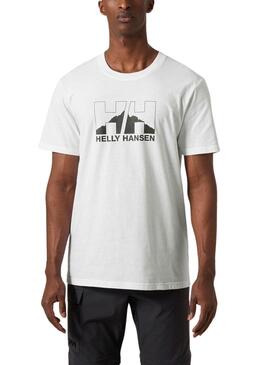 T-shirt Helly Hansen Nord blanc pour homme