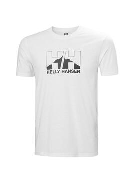 T-shirt Helly Hansen Nord blanc pour homme