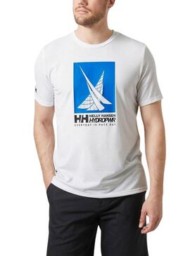 T-shirt Helly Hansen HP Race blanc pour homme