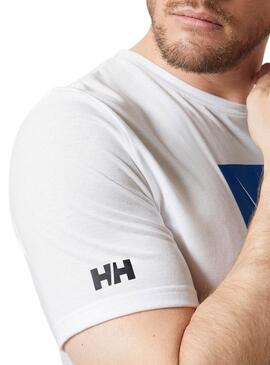 T-shirt Helly Hansen HP Race blanc pour homme