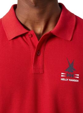 Polo Helly Hansen Koster rouge pour homme