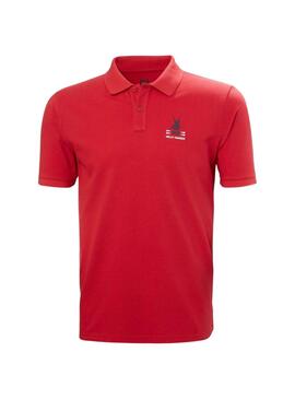 Polo Helly Hansen Koster rouge pour homme