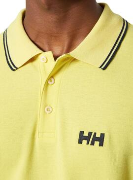 Polo Helly Hansen Genova vert lime pour homme