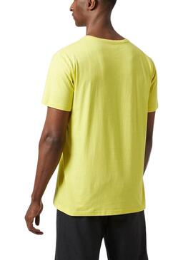 T-shirt Helly Hansen Shoreline vert citron pour homme