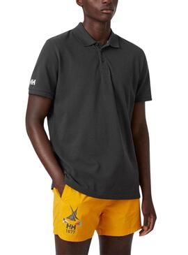 Polo Helly Hansen Crew gris pour homme