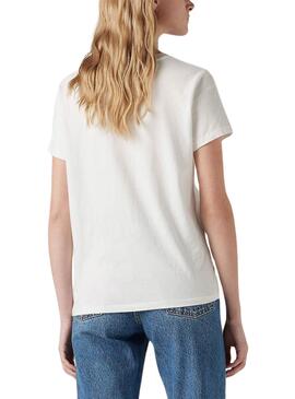 T-shirt Levi's basique blanc pour femme