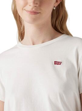 T-shirt Levi's basique blanc pour femme