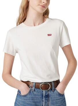 T-shirt Levi's basique blanc pour femme