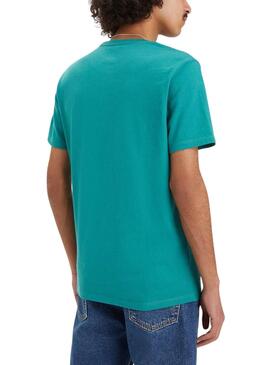 T-shirt Levi's de base turquoise pour homme