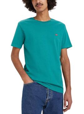 T-shirt Levi's de base turquoise pour homme