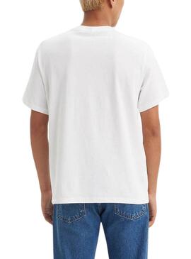 T-shirt Levi's Corded blanc pour homme