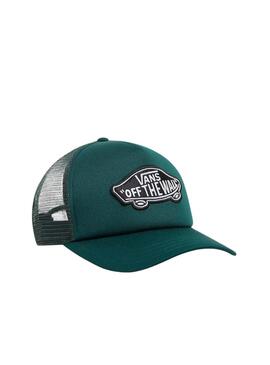 Casquette Vans Classic Patch verte pour homme