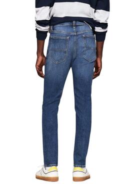 Pantalon Tommy Jeans Simon Skinny bleu pour homme