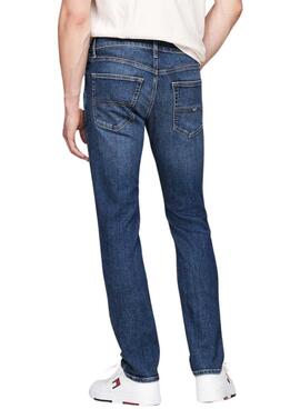 Jean Tommy Jeans Scanton Slim bleu pour homme