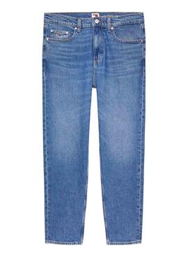 Pantalon en jean Tommy Jeans Isaac Relaxed Tapered bleu pour homme