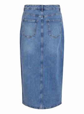 Jupe midi en denim Vila Vijaf pour femme