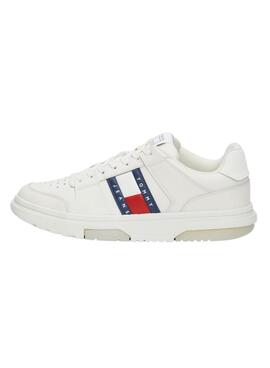 Chaussures Tommy Jeans Brooklyn blanches pour femme