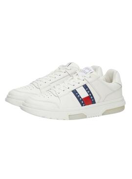 Chaussures Tommy Jeans Brooklyn blanches pour femme