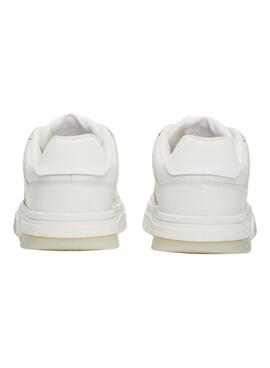 Chaussures Tommy Jeans Brooklyn blanches pour femme