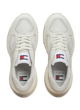 Sneakers Tommy Jeans Trendy blanc pour femme