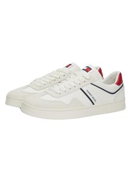 Chaussures Tommy Jeans Cupsole blanches pour homme