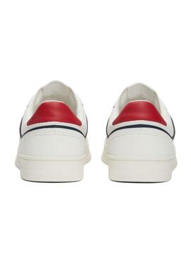 Chaussures Tommy Jeans Cupsole blanches pour homme