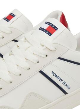 Chaussures Tommy Jeans Cupsole blanches pour homme