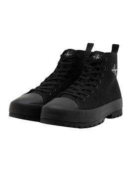 Chaussures Calvin Klein Jeans Lugged noires pour femme