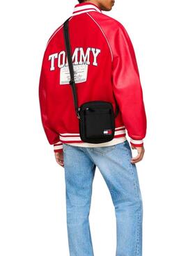 Sac Tommy Jeans Reporter Essential Daily noir pour homme