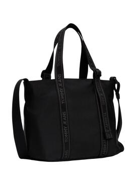 Sac à main Tommy Jeans Essential Daily Mini Tote noir pour femme