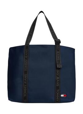 Sac à main Tommy Jeans Essential Daily Tote marine pour femme