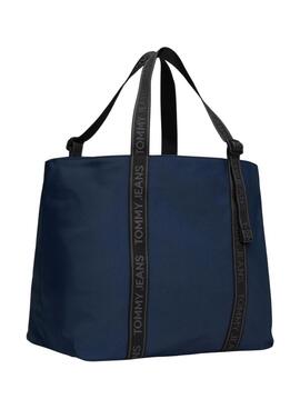 Sac à main Tommy Jeans Essential Daily Tote marine pour femme