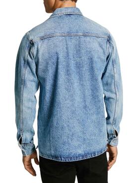 Surchemise Pepe Jeans en denim pour homme