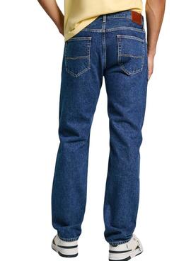 Jean Pepe Jeans ample en denim foncé pour homme