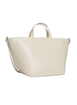 Sac à main Tommy Hilfiger Essential Must Mini Tote beige pour femme