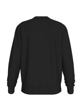 Sweatshirt Calvin Klein Jeans Outline Monologue noire pour homme