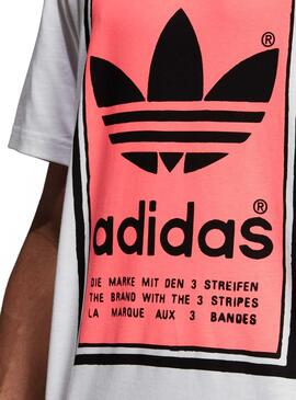 T-Shirt Adidas Filled Label Blanc Homme