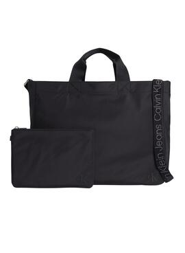 Sac fourre-tout Calvin Klein Jeans Ultralight Slim noir