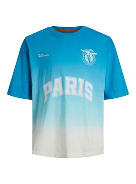 T-shirt Jack and Jones Jcocs bleu pour enfant