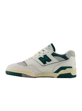 Chaussures New Balance 550 vertes pour femmes et hommes